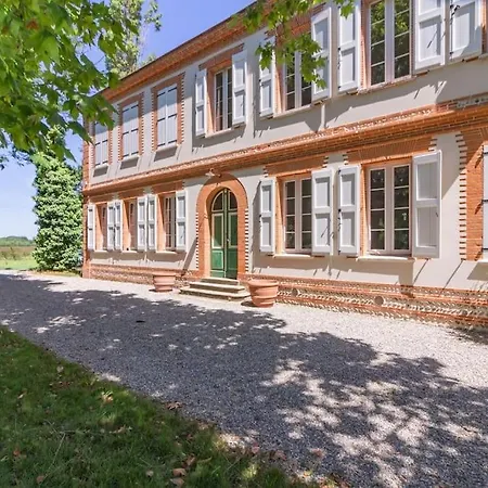 בית נופש Demeure Bajou - Piscine Privee - Parc Arbore Auterive (Haute-Garonne)