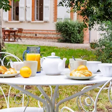 בית נופש Demeure Bajou - Piscine Privee - Parc Arbore Auterive (Haute-Garonne)
