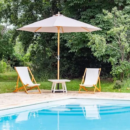 בית נופש Demeure Bajou - Piscine Privee - Parc Arbore Auterive (Haute-Garonne)