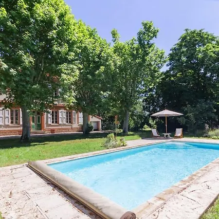 בית נופש Demeure Bajou - Piscine Privee - Parc Arbore Auterive (Haute-Garonne)